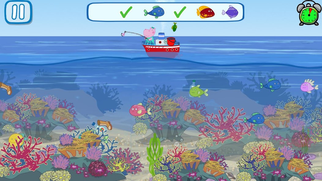 Funny Kids Fishing Games Screenshot2