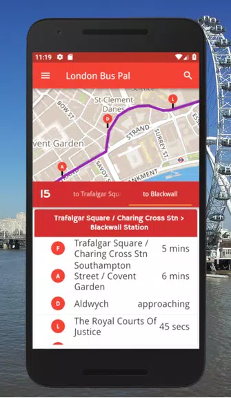 London Bus Pal: Live arrivals Screenshot1