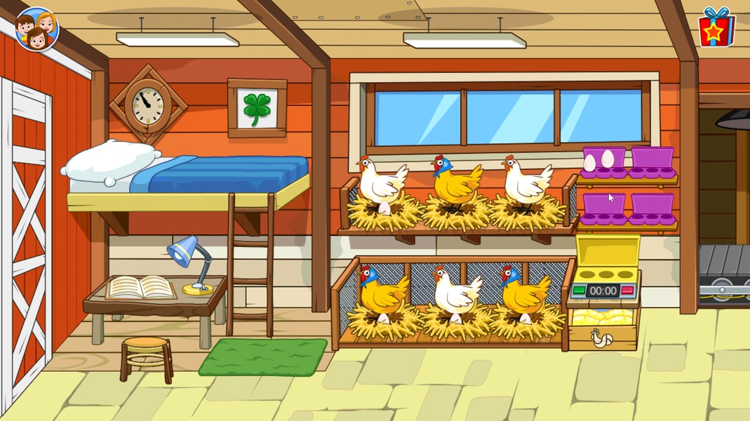 My Town Farm Animal game Screenshot3