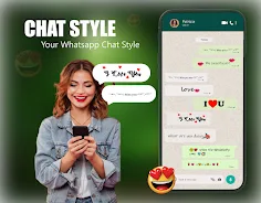 Chat Style - Fonts Keyboard Screenshot1