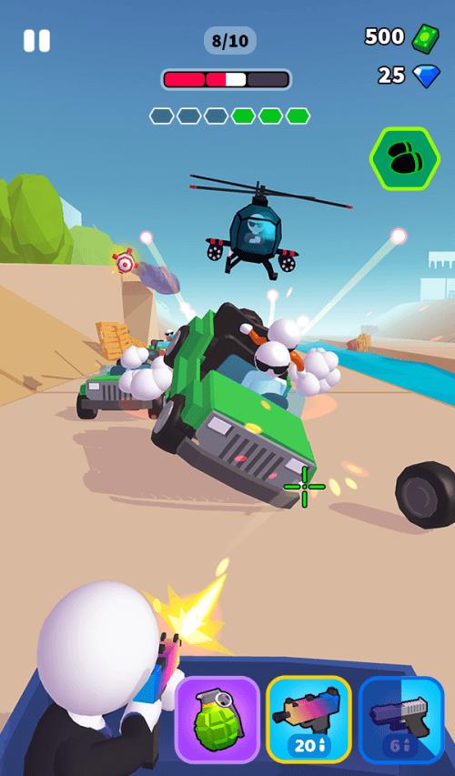 Rage Road - Car Shooting Game Screenshot6