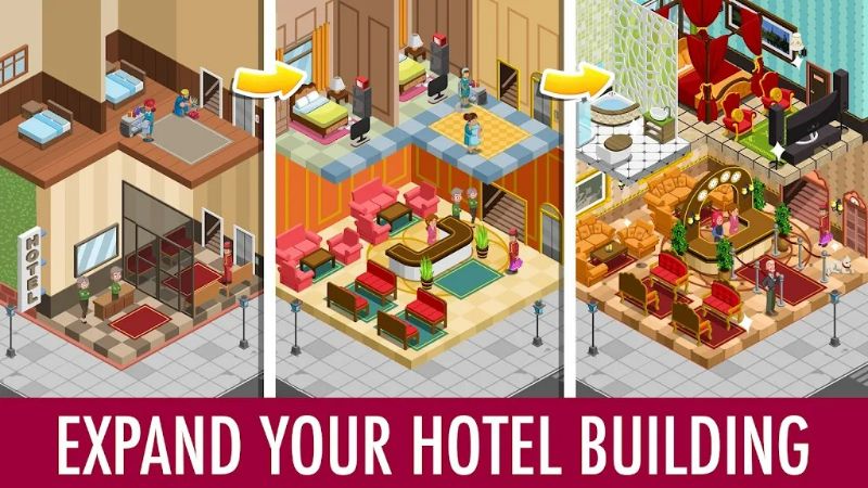 Hotel Tycoon Empire: Idle game Screenshot4