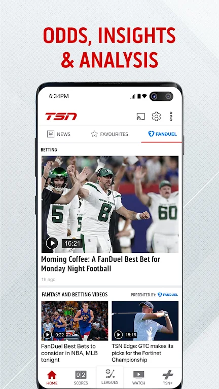 TSN: Live Sports, NFL & more Screenshot3