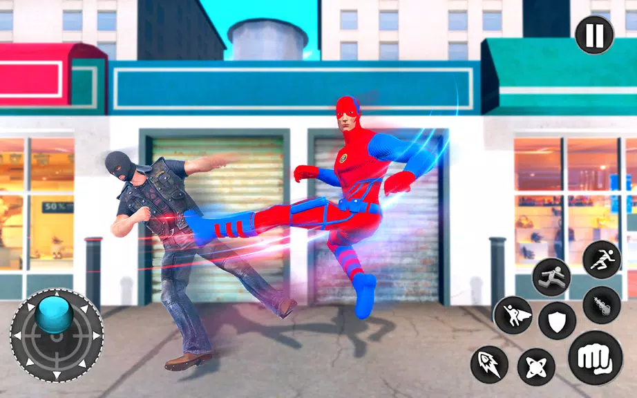 Captain Super Hero Man Game 3D Screenshot4