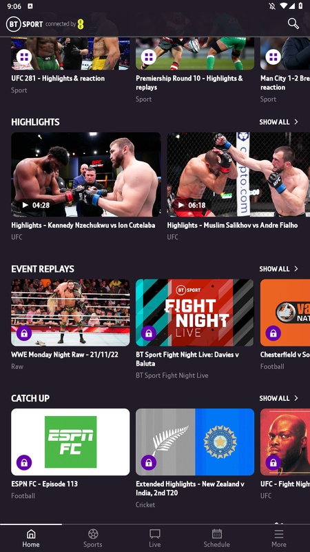 TNT Sports: News & Results Screenshot2