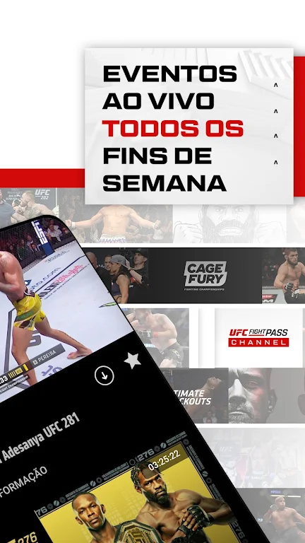 UFC Fight Pass - MMA ao vivo Screenshot2