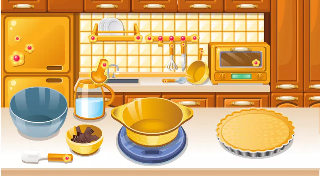 girls cooking games chocolate Screenshot3