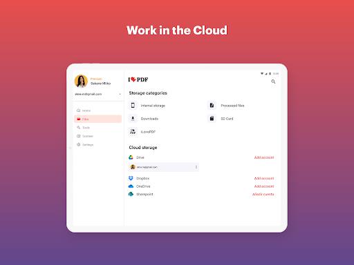 iLovePDF: PDF Editor & Scanner Screenshot4