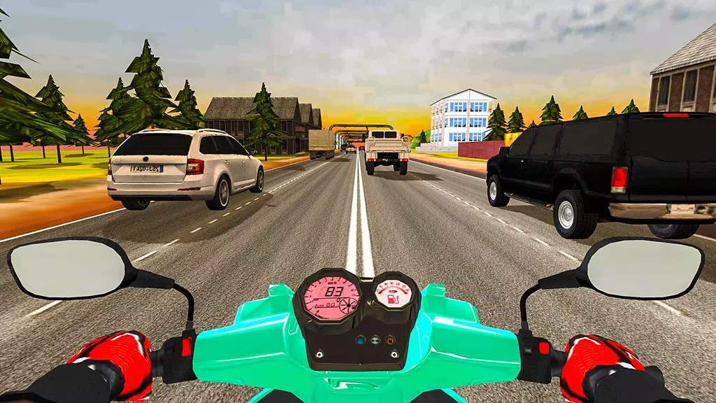 Highway Traffic Rider - 3D Bik Screenshot1