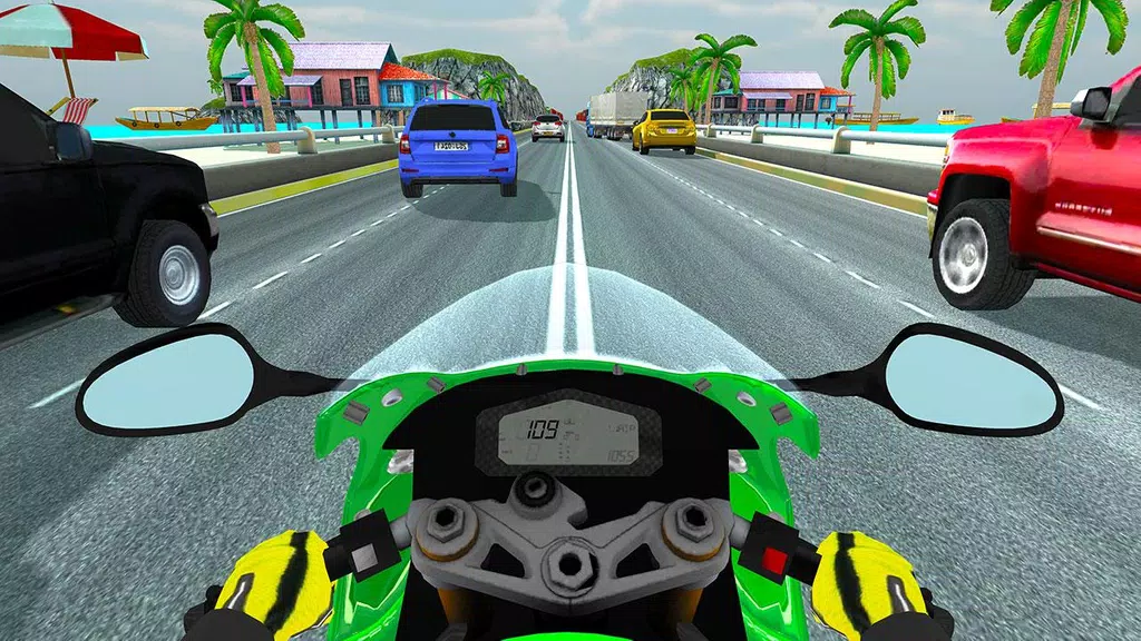 Highway Traffic Rider - 3D Bik Screenshot3