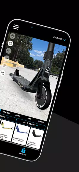 Scooter 3D custom builder Screenshot2