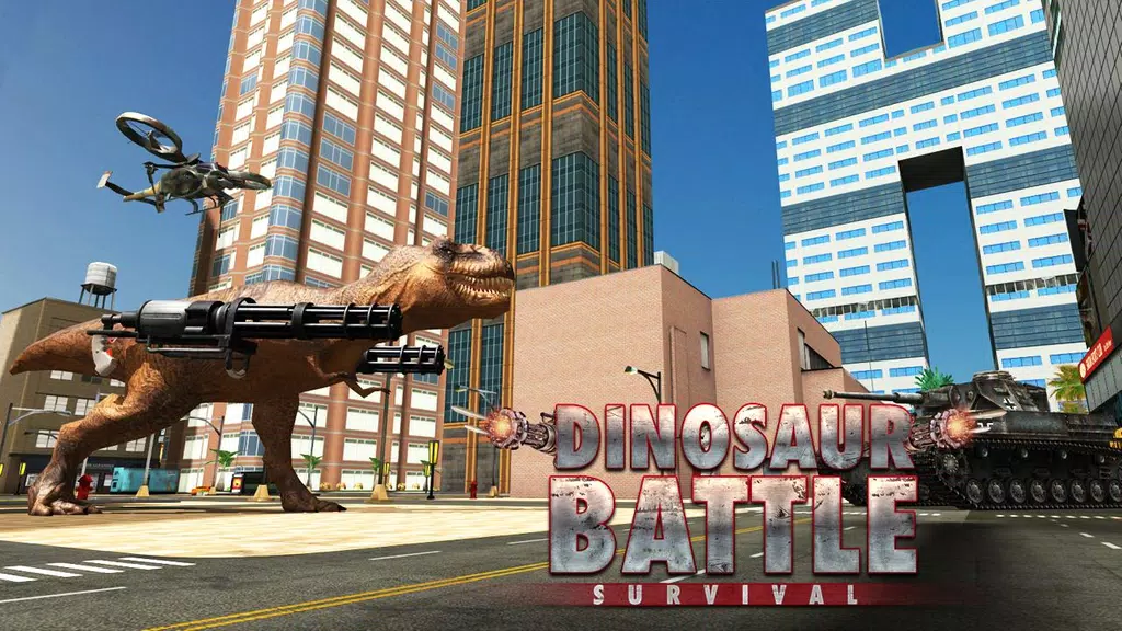 Dinosaur War - BattleGrounds Screenshot1