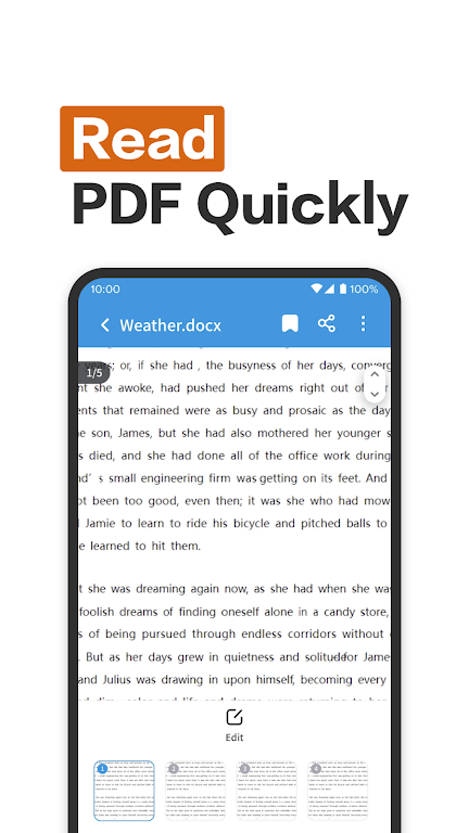 Document Reader - PDF Reader Screenshot4