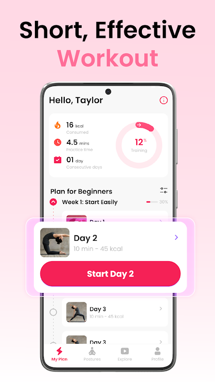 Pilates Workout - Wall Pilates Screenshot3