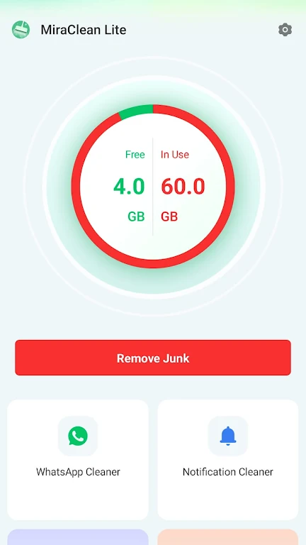 MiraClean Lite - File Cleaner Screenshot1