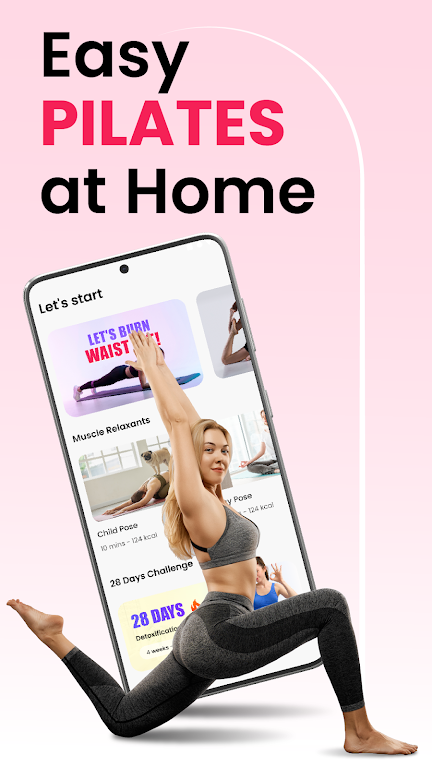 Pilates Workout - Wall Pilates Screenshot1