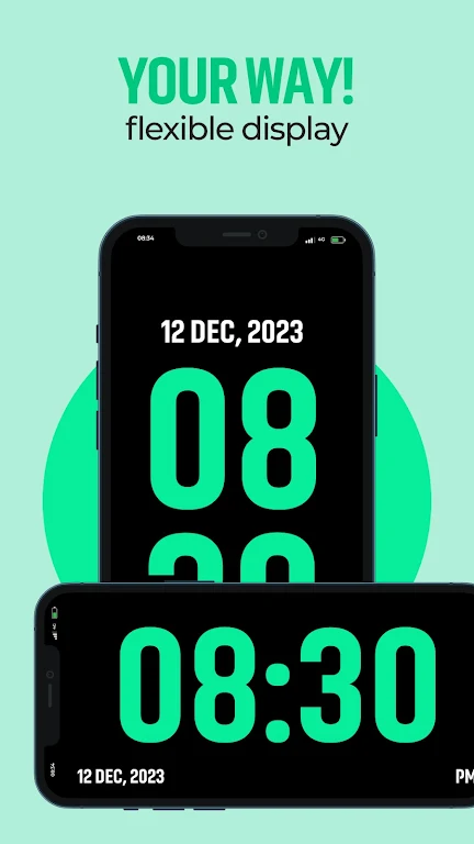 Digital Analog Clock Screenshot4