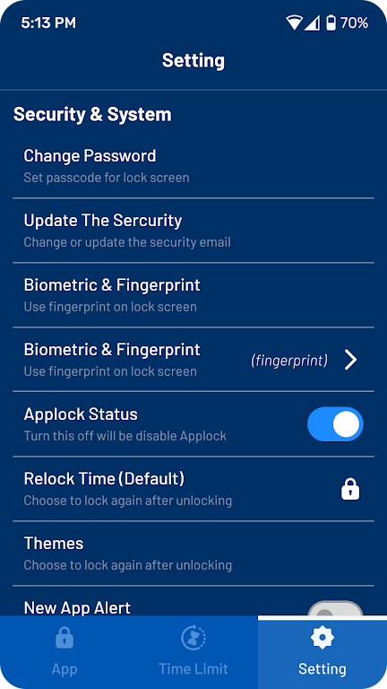 Lockit Timer - App lock Screenshot4