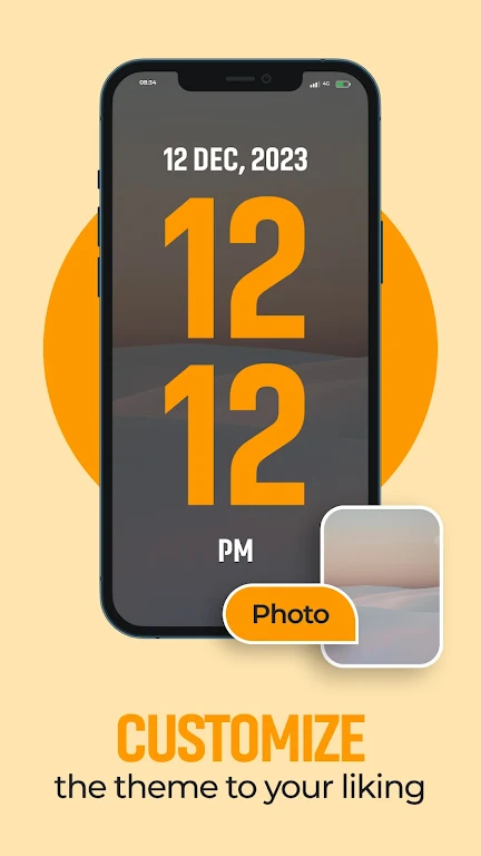 Digital Analog Clock Screenshot3