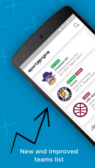 SportsEngine – Team Management Screenshot1