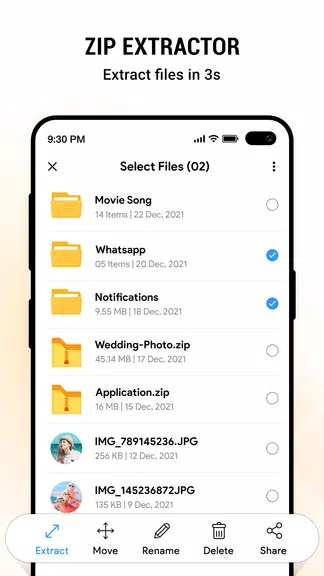 ZipMaster - RAR & UnRAR Screenshot1