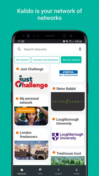 Kalido: the opportunities app Screenshot3