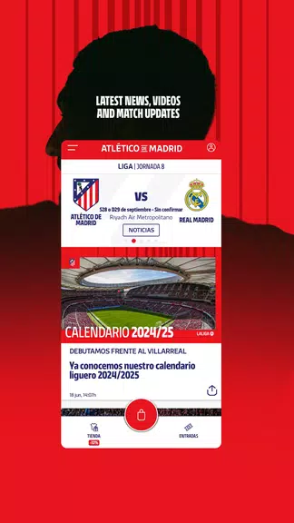 Atlético de Madrid Screenshot2