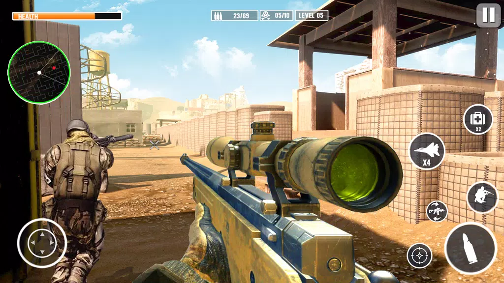 War Sniper 3D: Gun Games FPS Screenshot1