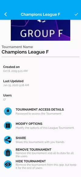 Tournament Manager Screenshot2