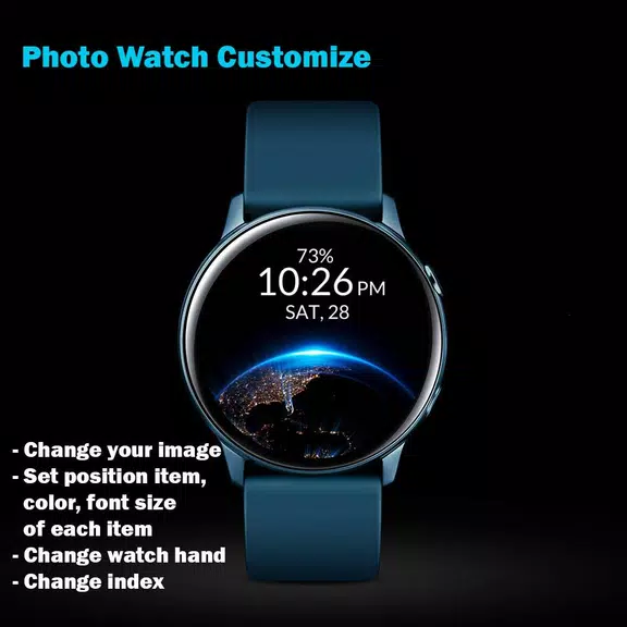 Photo Watch Maker Tizen WearOS Screenshot1
