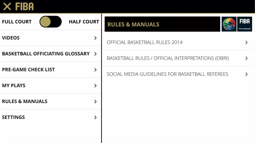 FIBA iRef Pre-Game Screenshot4