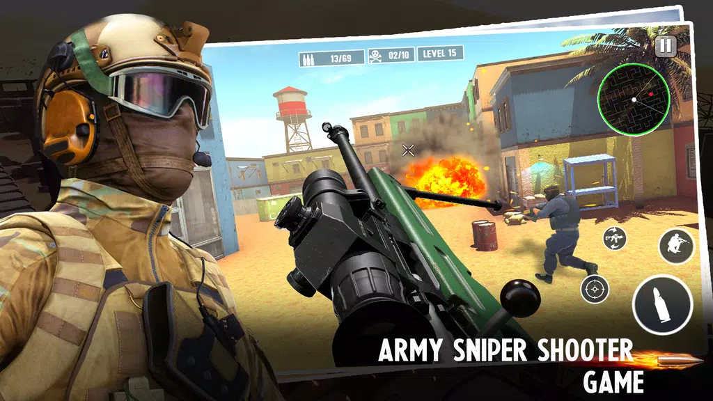 War Sniper 3D: Gun Games FPS Screenshot4