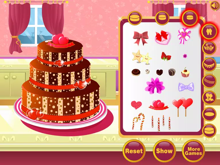 Sweet Wedding Cake Maker Games Screenshot3