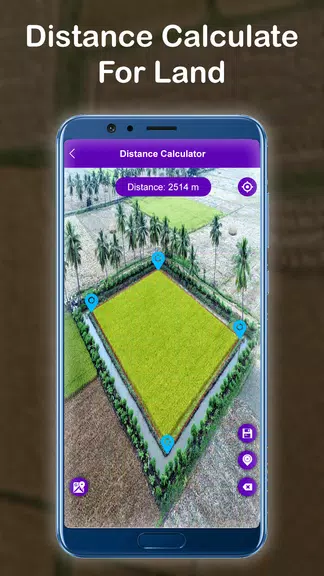 GPS Distance Land Area Measure Screenshot2