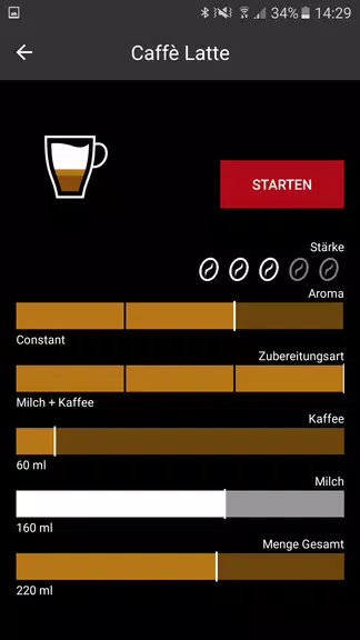Nivona App Screenshot3