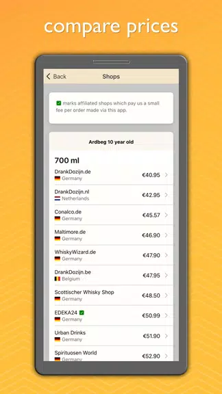 Drammer whisky app Screenshot2