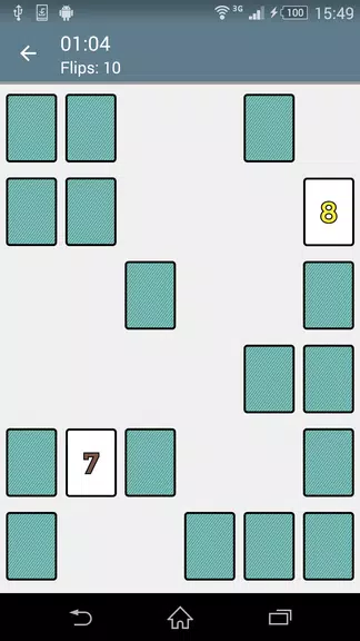 Concentration (Matching Pairs) Screenshot3