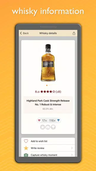 Drammer whisky app Screenshot1