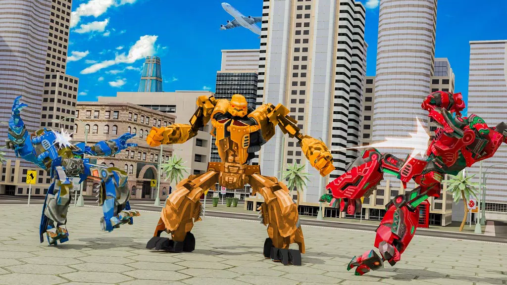 Formula Car Robot City Battle 2021 Screenshot3