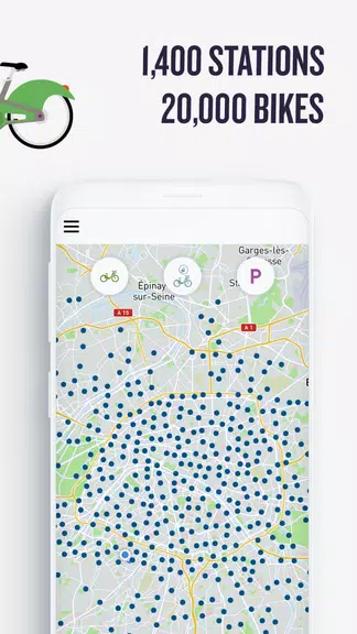 Vélib' (official appli) Screenshot3
