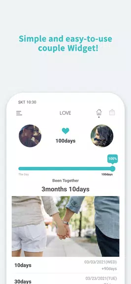 Couple Widget : Love Countdown Screenshot3