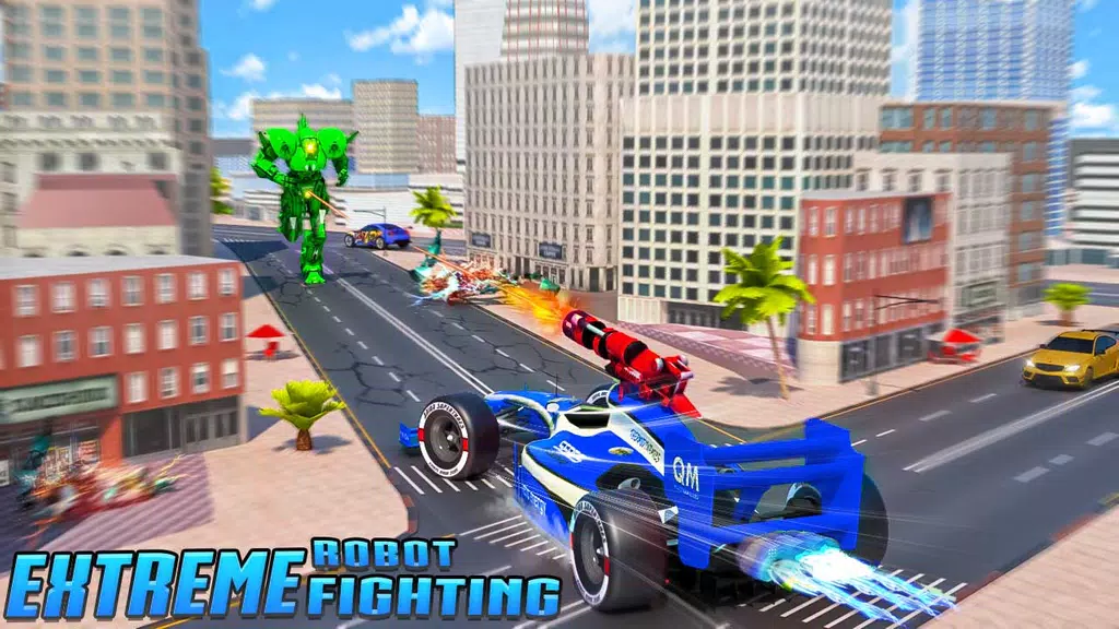 Formula Car Robot City Battle 2021 Screenshot4