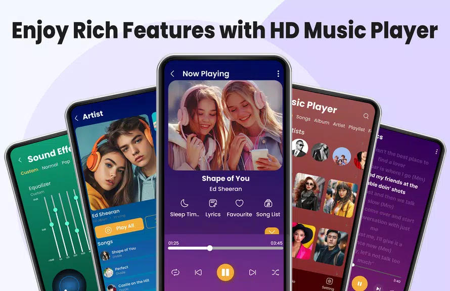 Music Player & MP3 - XMusic Screenshot1
