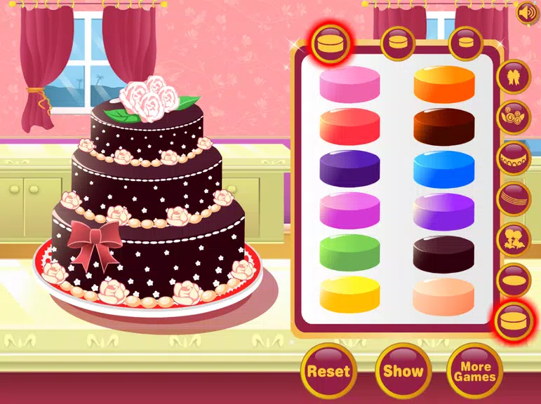 Sweet Wedding Cake Maker Games Screenshot1