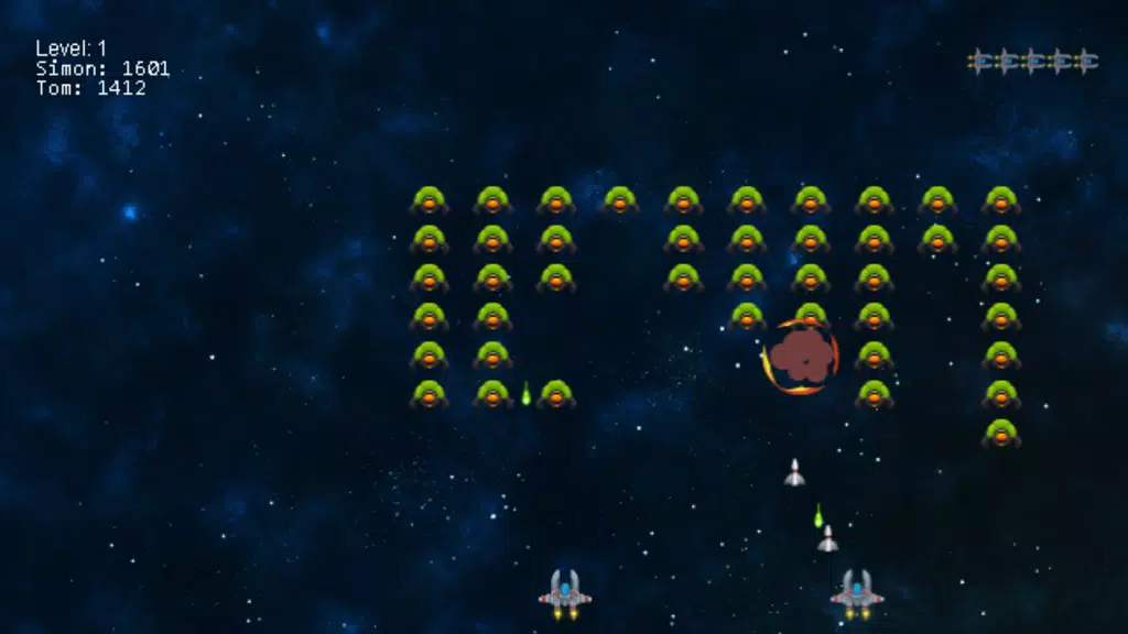 Alien Invaders Chromecast game Screenshot1