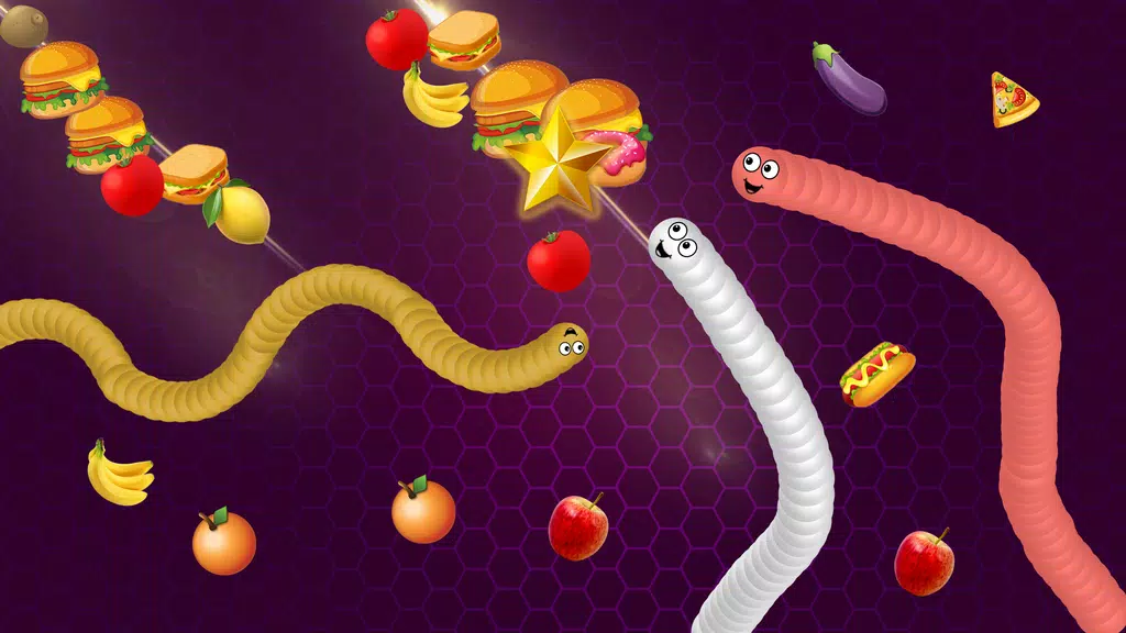 Snake Fun Worm - Snake Game io Screenshot1