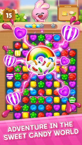 Candy Friends : Match 3 Screenshot1