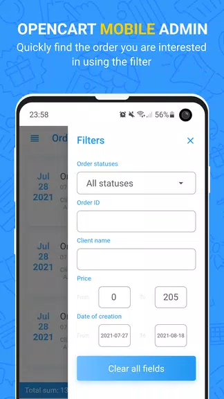 OpenCart Mobile Admin Screenshot4