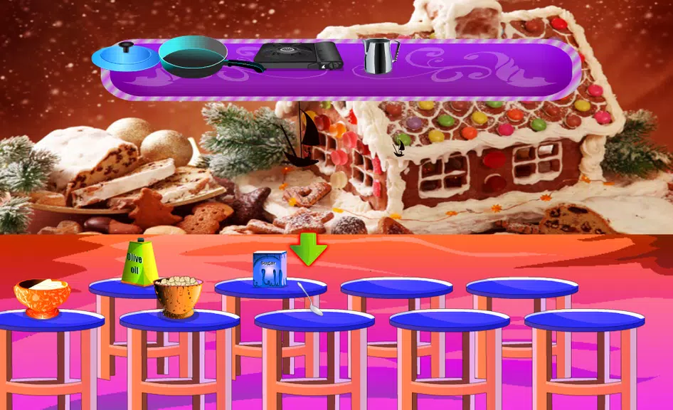 Cook cakes cooking games Girls Screenshot1