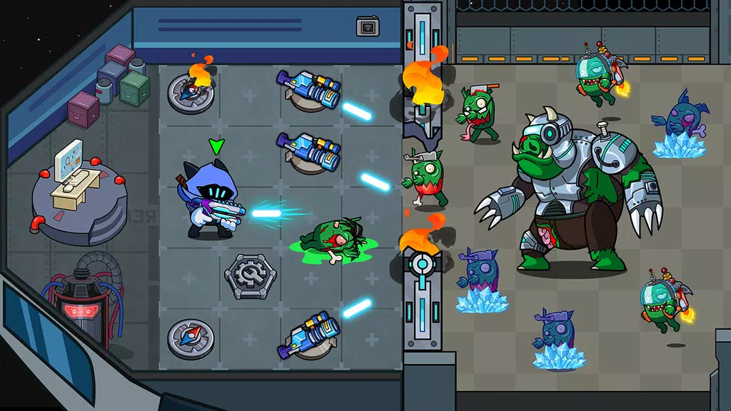 Space Survival: Zombie Attack Screenshot4